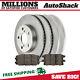 Front & Rear Brake Rotors & Pads for 2008-2012 2013 2014 2015 Scion xB 2.4L