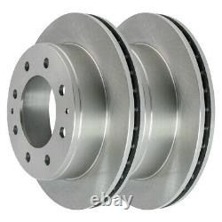 Front & Rear Brake Rotors & Pads for Chevy Silverado 2500 HD GMC Sierra 2500 HD