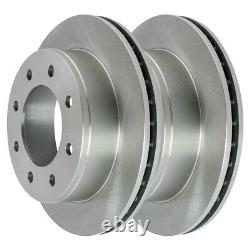 Front & Rear Brake Rotors & Pads for Chevy Silverado 2500 HD GMC Sierra 2500 HD