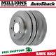 Front & Rear Brake Rotors Set of 4 for 1997-2004 Ford F-150 2004 F-150 Heritage
