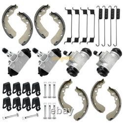 Front Rear Brake Wheel Cylinders All 4 for Kawasaki KAF300 Mule 500 520 550 UTV