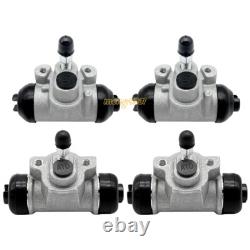 Front Rear Brake Wheel Cylinders All 4 for Kawasaki KAF300 Mule 500 520 550 UTV