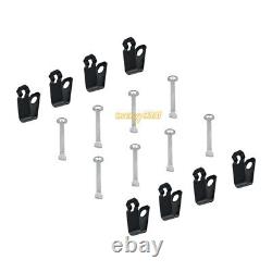 Front Rear Brake Wheel Cylinders & Shoes Pins for Kawasaki KAF400 Mule 600 610