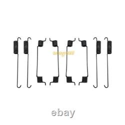 Front Rear Brake Wheel Cylinders & Shoes Pins for Kawasaki KAF400 Mule 600 610