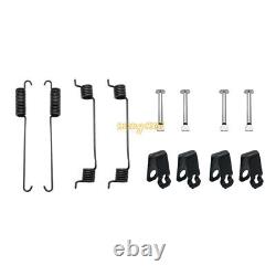 Front Rear Brake Wheel Cylinders & Shoes Pins for Kawasaki KAF400 Mule 600 610
