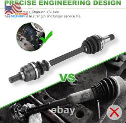Front Rear CV Axle Drive Shaft & Wheel Bearing for Yamaha Grizzly 550 700 YFM550