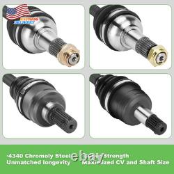 Front Rear CV Axle Drive Shaft & Wheel Bearing for Yamaha Grizzly 550 700 YFM550