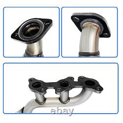 Front & Rear Catalytic Converters for Toyota Highlander 04-07 All Wheel Drive