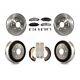 Front & Rear Ceramic Brake Pads & Rotors Kit for 2007 Silverado 1500 Classic
