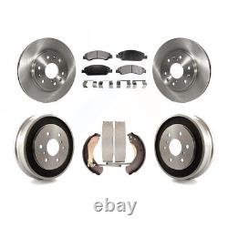Front & Rear Ceramic Brake Pads & Rotors Kit for 2007 Silverado 1500 Classic