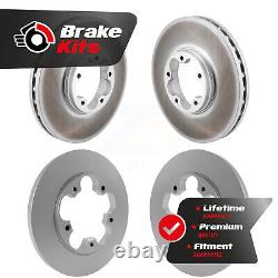 Front Rear Coat Brake Rotor Kit For 2020-2023 Ford Transit-250 With 5 Lug Wheels