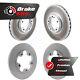 Front Rear Coat Brake Rotor Kit For 2020-2023 Ford Transit-250 With 5 Lug Wheels