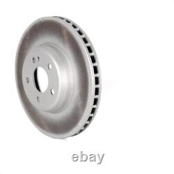 Front Rear Coated Brake Rotors Kit For Mercedes-Benz C300 Without Sport Package