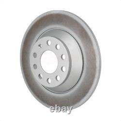 Front Rear Coated Brake Rotors Kit For Mercedes-Benz C300 Without Sport Package