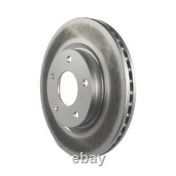 Front Rear Coated Disc Brake Rotors Kit For Nissan Sentra