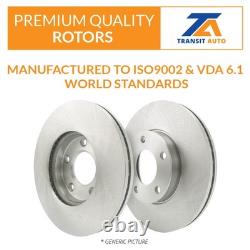 Front+Rear Disc Brake Rotor Ceramic Pad Kit For Ram 3500 With Dual Rear Wheels