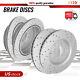 Front Rear Disc Brake Rotors Kit For 2010-2011 Ford F-150 With 6 Lug Wheels
