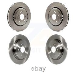 Front Rear Disc Brake Rotors Kit For 2015-2020 Acura TLX