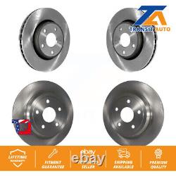 Front Rear Disc Brake Rotors Kit For Dodge Durango Jeep Grand Cherokee