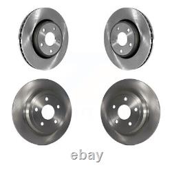 Front Rear Disc Brake Rotors Kit For Dodge Durango Jeep Grand Cherokee