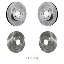 Front Rear Disc Brake Rotors Kit For Pontiac G5