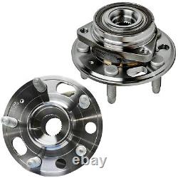 Front Rear Disc Rotor Brake Pad Wheel Hub 24pc Lug Nut withKey for Equinox Terrain