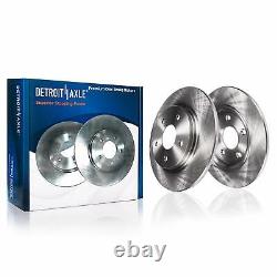 Front Rear Disc Rotor Brake Pad Wheel Hub with20pc Wheel Lugnuts for Ford Explorer