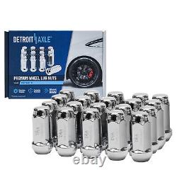 Front Rear Disc Rotor Brake Pad Wheel Hub with20pc Wheel Lugnuts for Ford Explorer