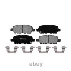 Front & Rear Disc Rotors Brake Pads Wheel Bearing Hubs for 2014-2019 Rogue Sport