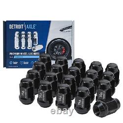 Front Rear Disc Rotors Brake Pads with20pc Wheel Lug Nuts for Grand Caravan Routan