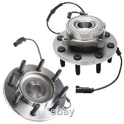 Front Rear Drilled Rotor Brake Pad Wheel Hub Tierod Kit for Dodge Ram 2500 3500