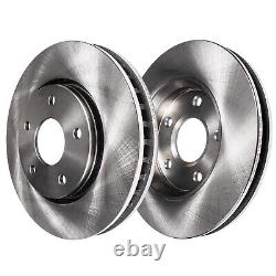 Front Rear Drilled Rotors + Brake Pads +24pc Lug Nuts withkeys for Malibu LaCrosse