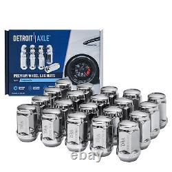 Front Rear Drilled Rotors Brake Pads with20pc Lug Nuts for Legacy Impreza Forester