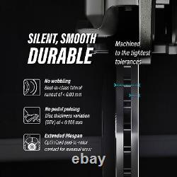 Front Rear Drilled Slot Disc Brake Rotors Ceramic Pad Kit For With 10 Lug Wheels