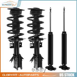 Front+Rear For 2013-2020 Ford Fusion Exc. 19 Wheels Complete Struts Shock 4 Pcs
