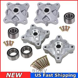 Front Rear Left Right Wheel Hub Stud Bearing For Polaris RZR S 800 EFI 2011-2014