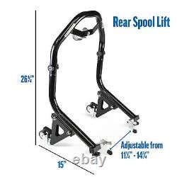 Front+Rear Lift Stand with Dolly Wheels For 2000-2006 Honda RC51 RVT1000R