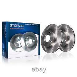 Front & Rear Rotor Ceramic Brake Pad Wheel Bearing Hub for 2002-2005 Mini Cooper