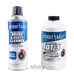 Front & Rear Rotor Ceramic Brake Pad Wheel Bearing Hub for 2002-2005 Mini Cooper