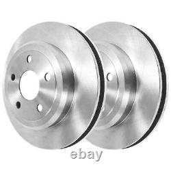 Front Rear Rotors Ceramic Pads for 2006-2010 G6 2007-2009 Aura 2007-2012 Malibu