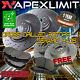 Front+Rear Rotors & Pads for 2005-2010 GMC Savana 3500 with Single Rear Wheels