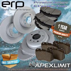 Front+Rear Rotors & Pads for 2005 Chevrolet Express 3500 with Single Rear Wheels