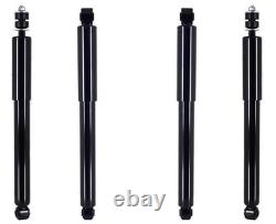 Front & Rear Shocks Fits RAM 3500 2014-2019 Rear Wheel Drive Single Rear Wheels