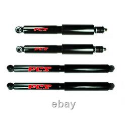 Front & Rear Shocks for 1984-1996 Ford Bronco F150 F250 F350 2wd RWD FCS