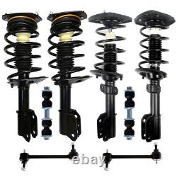 Front Rear Strut Assembly Sway Bars For Buick LaCrosse Chevy Impala 17 Wheels