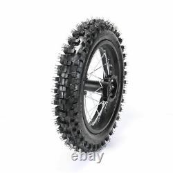 Front Rear Tire Wheel Rim 60/100-14+80/100-12 for 15mm Axle Dirt Pitpro Bike SSR