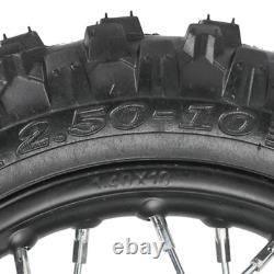 Front Rear Wheel 2.50-10 Tire Rim Drum Brake for CRF50F XR50R TTR50 SSR