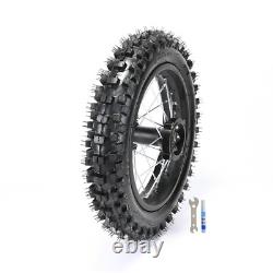 Front Rear Wheel 60/100-14 Tire Rim 80/100-12 for Dirt Bike Apollo TTR 110CC CRF