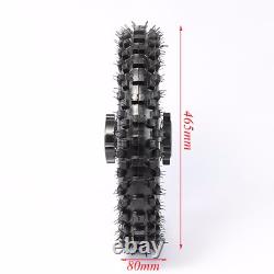 Front Rear Wheel 60/100-14 Tire Rim 80/100-12 for Dirt Bike Apollo TTR 110CC CRF