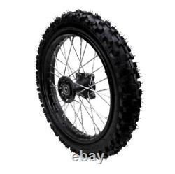 Front Rear Wheel 60/100-14 Tire Rim 80/100-12 for Dirt Bike Apollo TTR 110CC CRF